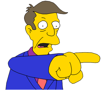Il direttore Skinner, personaggio della serie I Simpsons